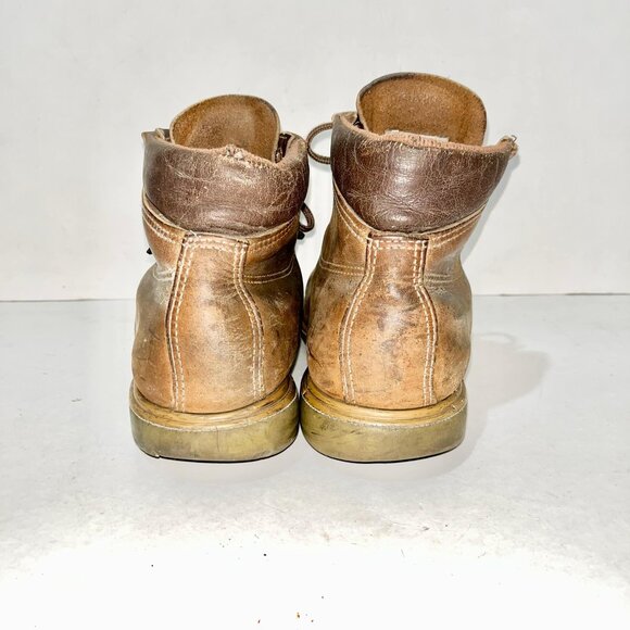 Vintage Redwing Boots Brown 8 Preowned Good Condition - Picture 6 of 10